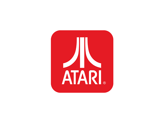 Logotyp för Atari