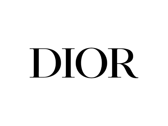Logotyp för Dior