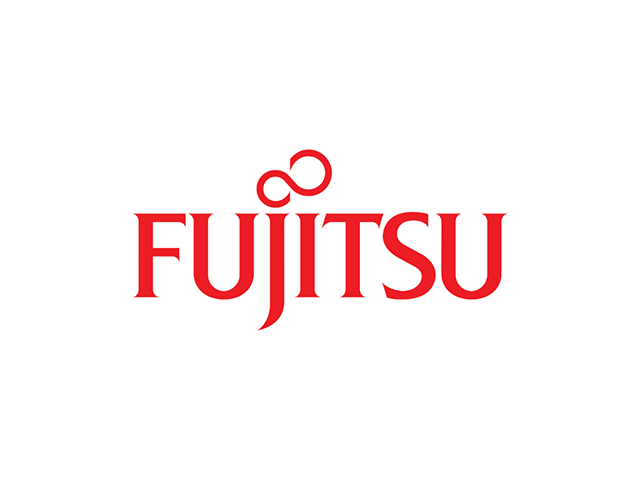 Logotyp för Fujitsu