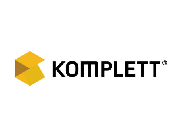Logotyp för Komplett