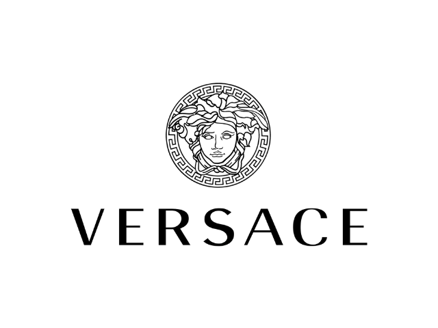 Logotyp för Versace